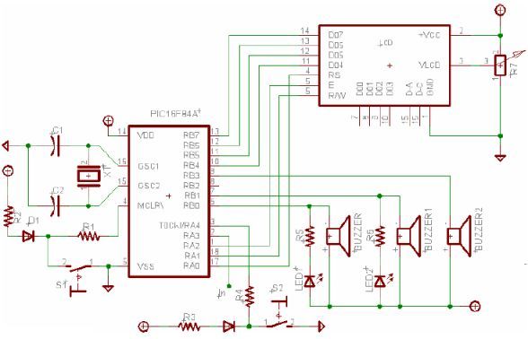 Circuito PIC 16F84A Distribuir contenido